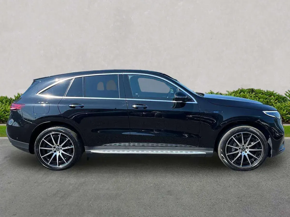 Used Mercedes EQC400 AMG line 300 kW (408 HP) 2023 Black SUV