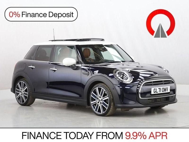 Used Mini Cooper Exclusive 136 HP (100 kW) 2022 Blue/black Hatchback