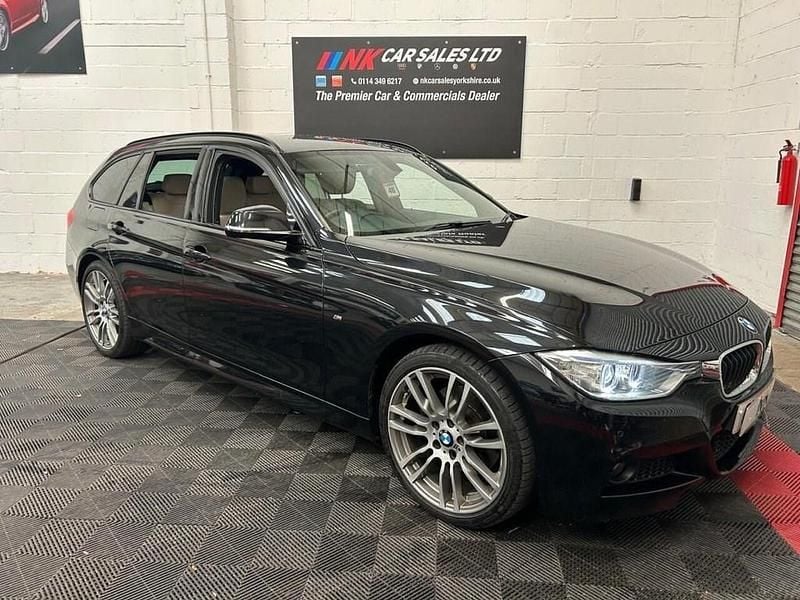Black Used 2015 BMW 330 M Sport Estate | £11,750 (Fair price) - Image 1/4