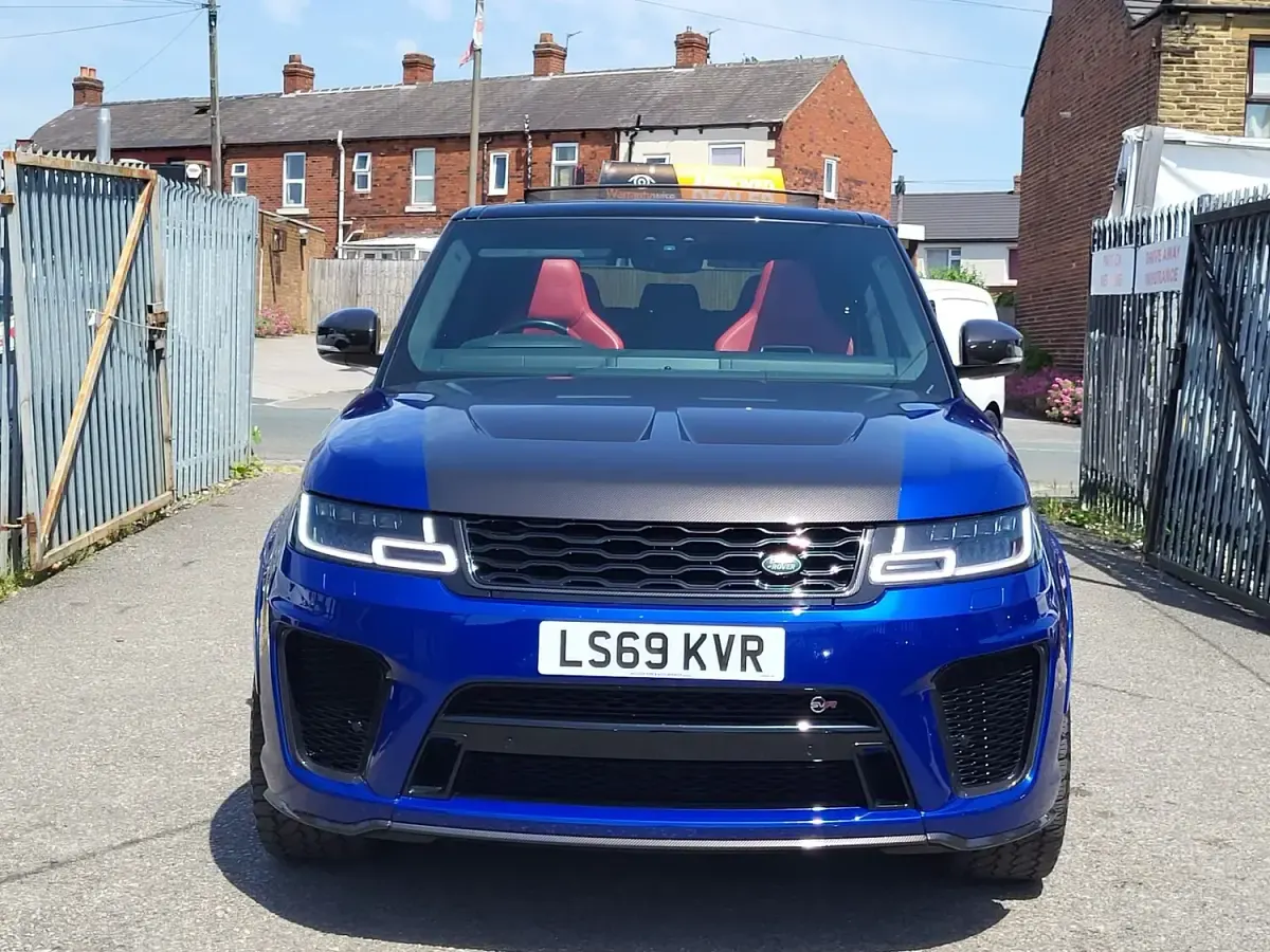 Used Land Rover Range Rover Sport SVR 2019 Blue SUV