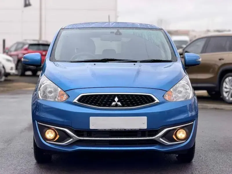 Used Mitsubishi Mirage 2019 Blue Hatchback
