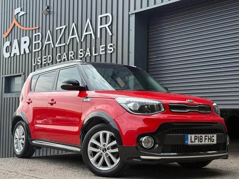 Red Used 2018 Kia Soul 2 SUV | £9,992 (Fair price) - Image 1/4