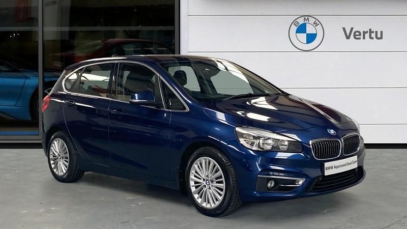 Blue Used 2015 BMW 220 Active Tourer Luxury Line MPV | £10,495 (Fair price) - Image 1/4
