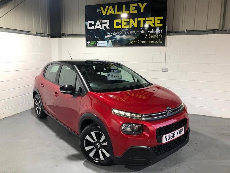 Red Used 2018 Citroën C3 Feel Hatchback | £7,000 (Fair price) - Image 1/4
