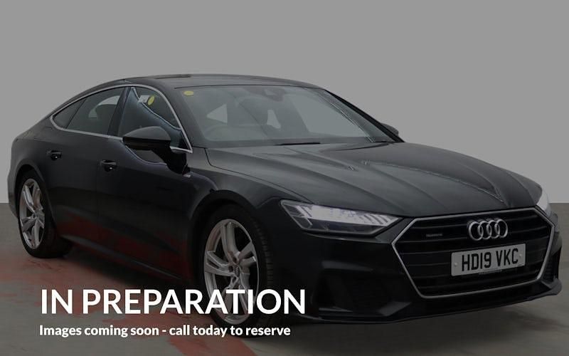 Used Audi A7 Sportback S-Line 231 HP (169 kW) 2019 Black Hatchback