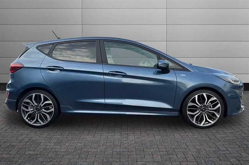 Used Ford Fiesta ST-Line X 100 HP (73 kW) 2023 Chrome blue Hatchback