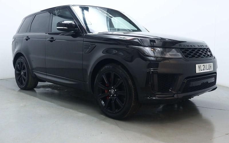 Used Land Rover Range Rover Sport HSE Dynamic 404 HP (297 kW) 2021 Black SUV