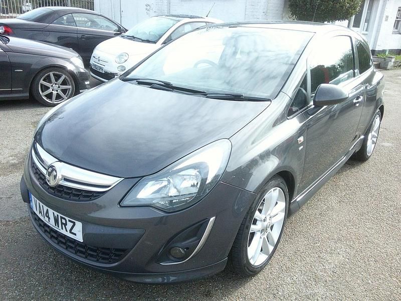 Used Vauxhall Corsa SRi 100 HP (73 kW) 2014 Grey Hatchback