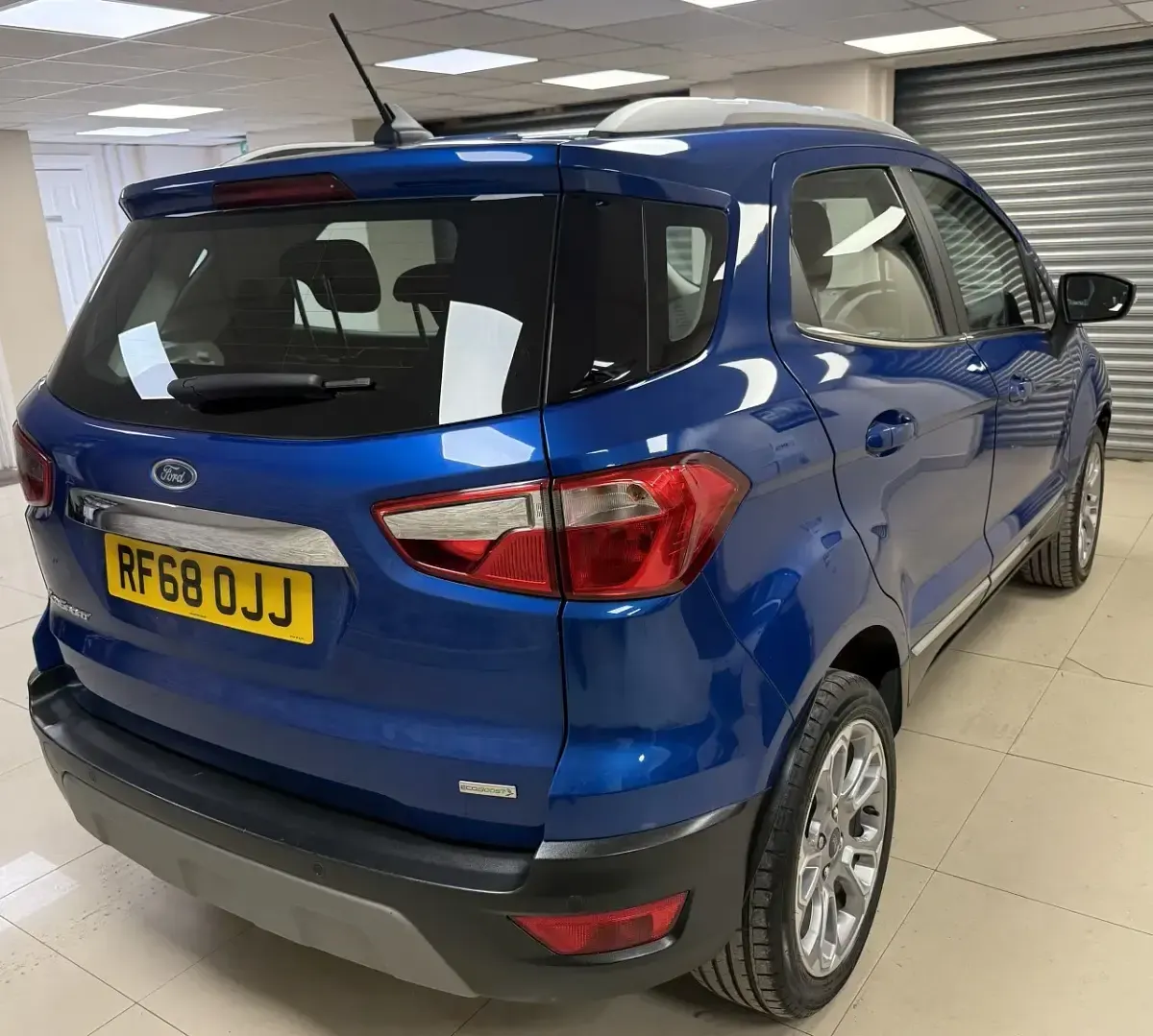 Używany Ford Ecosport Titanium 2018 Niebieski SUV