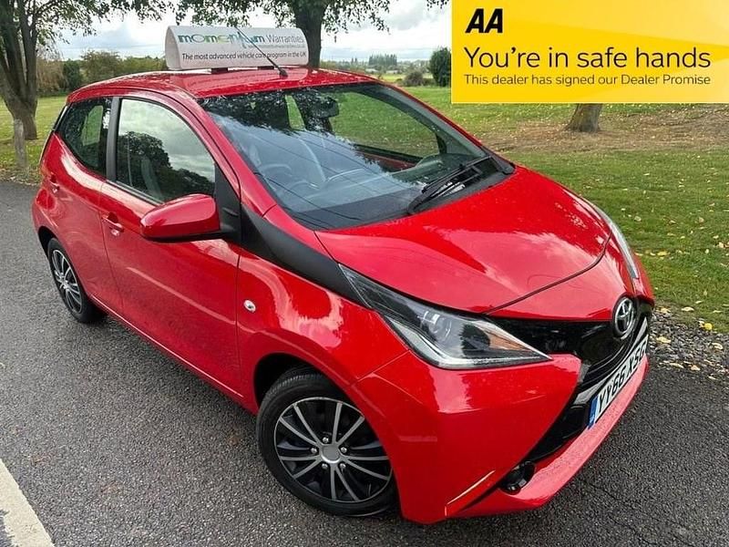 Red Used 2017 Toyota Aygo X-play Hatchback | £5,495 (Good price) - Image 1/4