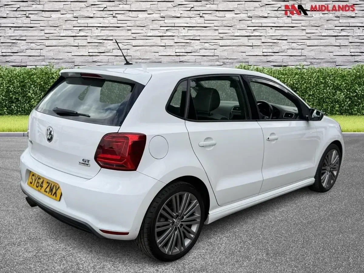 Usado VW Polo BlueGT 2014 Blanco Utilitario