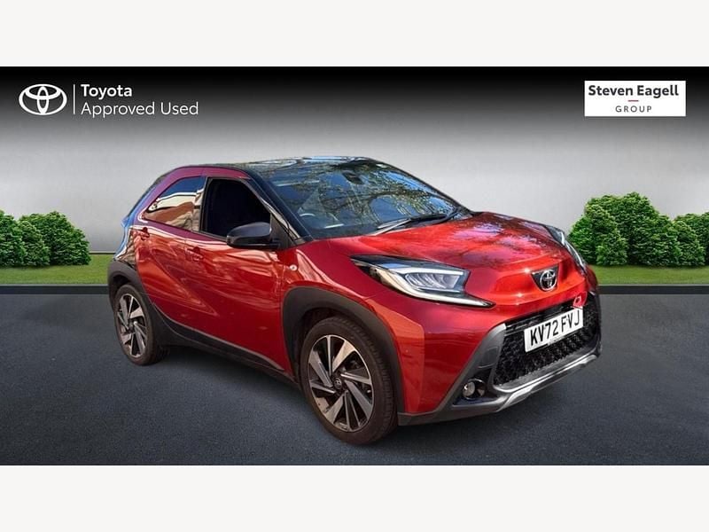 Red Used 2022 Toyota Aygo X SUV | £13,966 - Image 1/3
