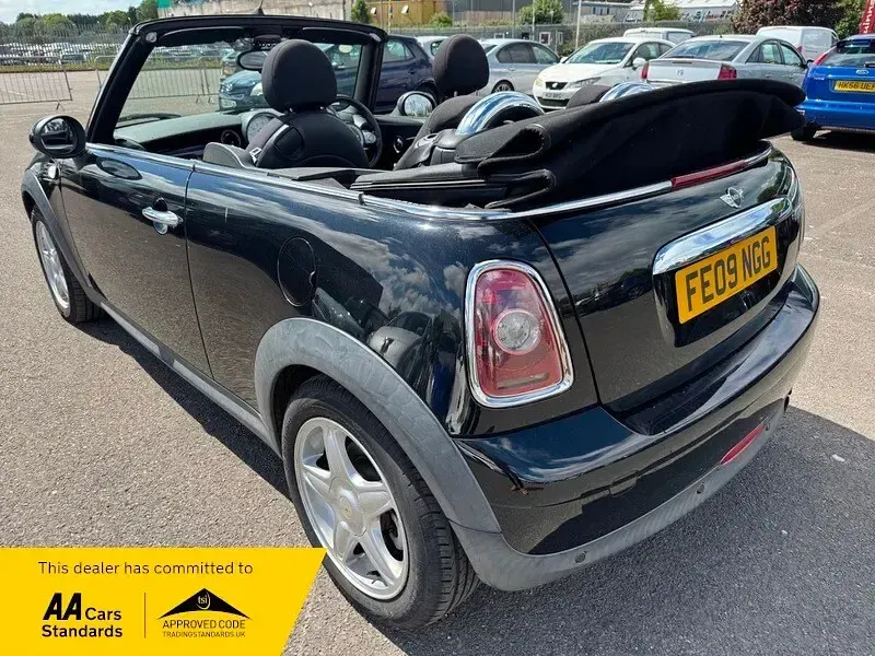 Used Mini Cooper Cabriolet 2009 Black Cabriolet