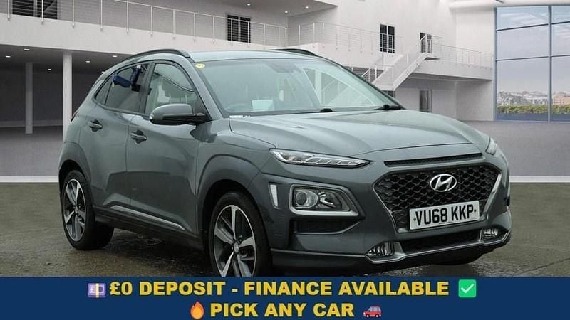 Grey Used 2018 Hyundai Kona Premium SE SUV | £10,299 (Fair price) - Image 1/4
