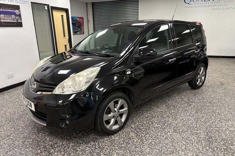 Used Nissan Note N-TEC 88 HP (64 kW) 2011 Black Hatchback