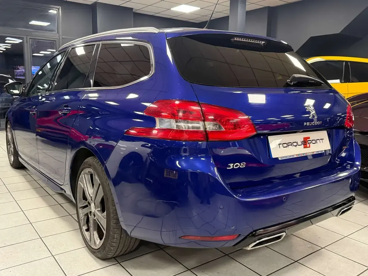 Used Peugeot 308 GT-line 2016 Blue Estate