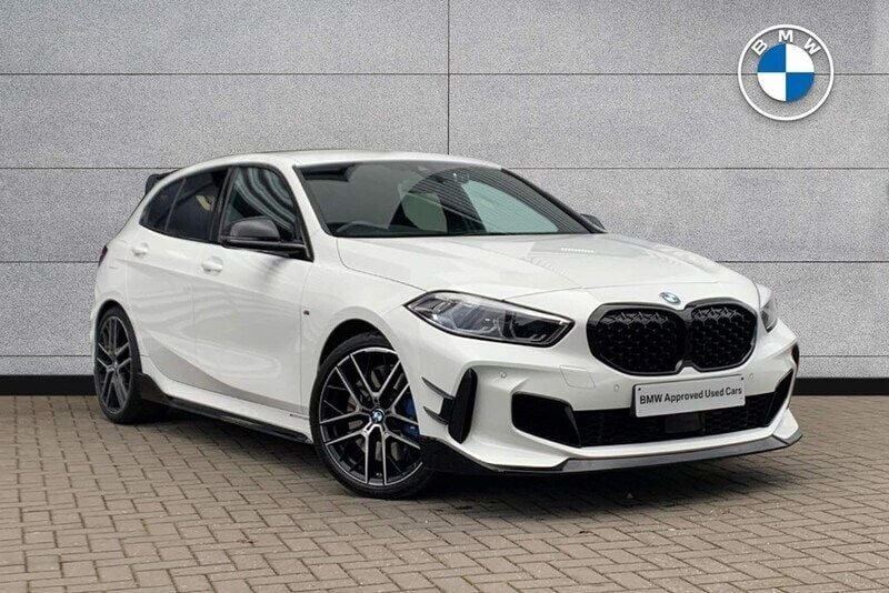 White Used 2022 BMW M135 M Sport Hatchback | £20,999 (Good price) - Image 1/4