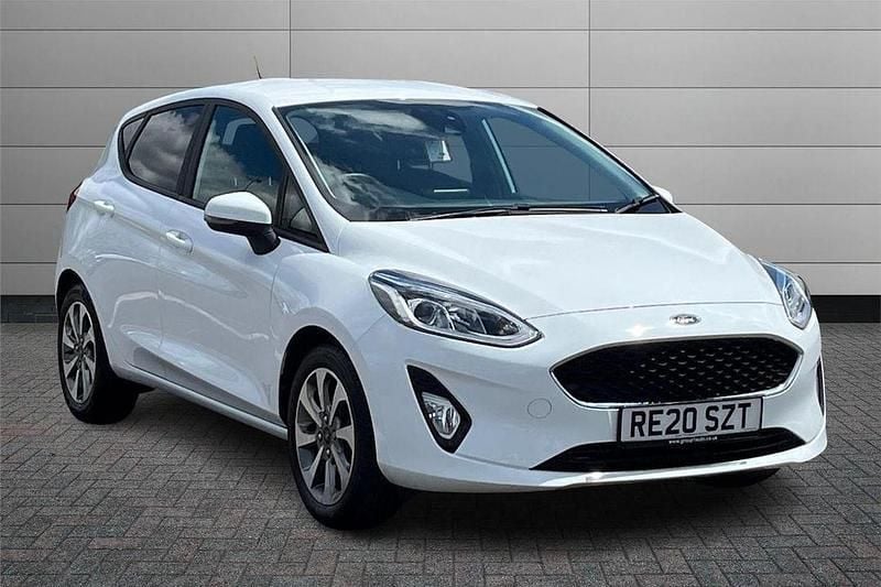 White Used 2020 Ford Fiesta Trend Hatchback | £10,492 (Good price) - Image 1/4