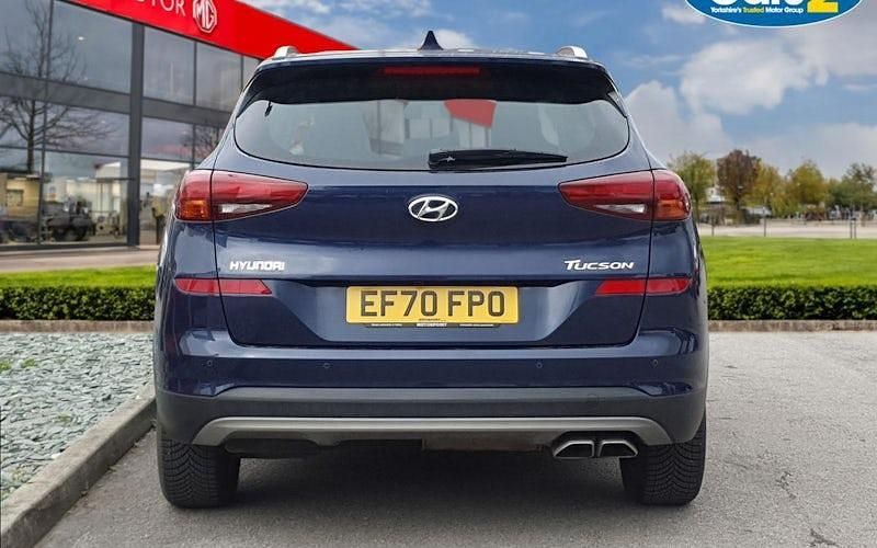 Used Hyundai Tucson SE 116 HP (85 kW) 2020 Blue SUV