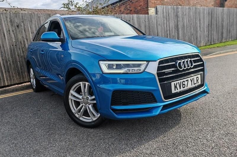 Blue Used 2017 Audi Q3 S-Line SUV | £10,995 (Fair price) - Image 1/1