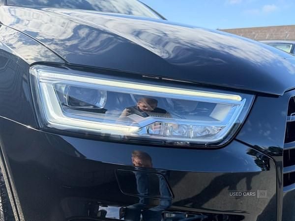 Used Audi Q3 S-Line 150 HP (110 kW) 2015 Black SUV