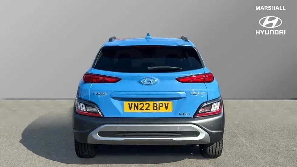 Used Hyundai Kona Premium 141 HP (103 kW) 2022 Blue SUV