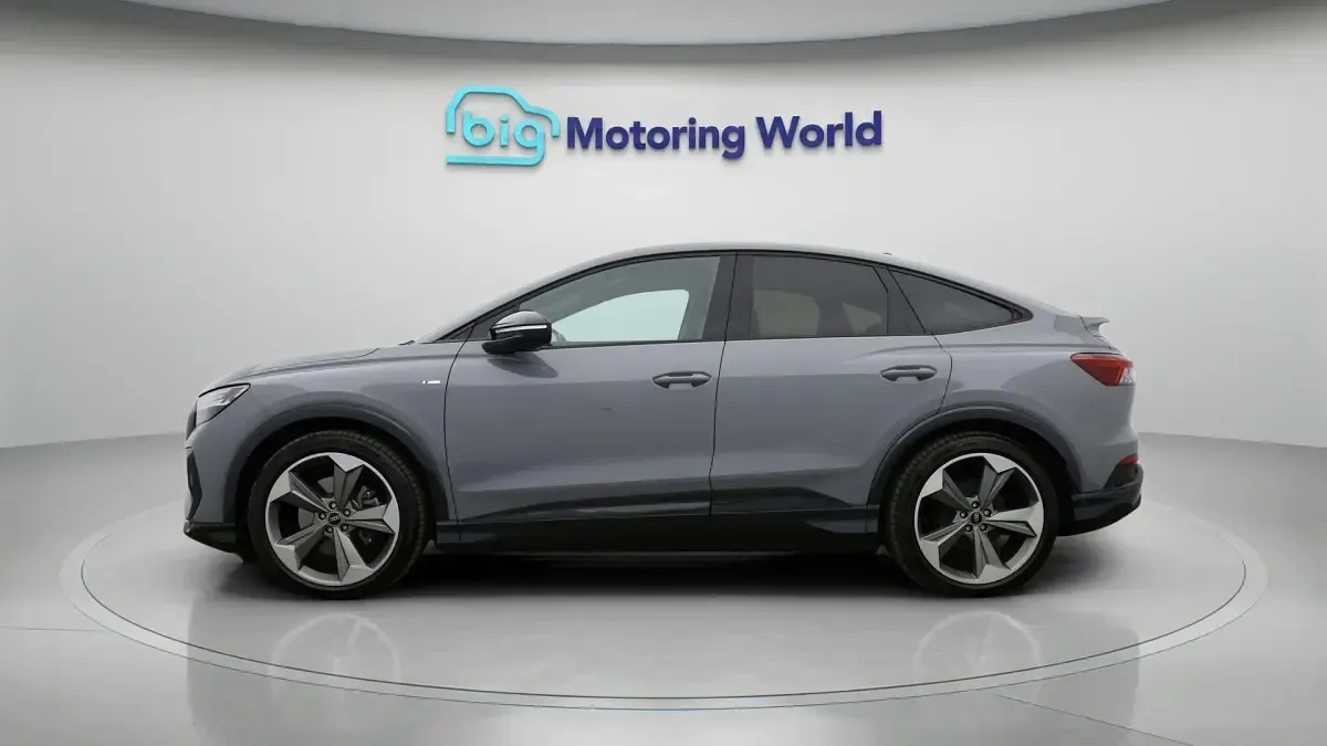 Used Audi Q4 Sportback e-tron Black Edition 210 kW (286 HP) 2024 Grey SUV