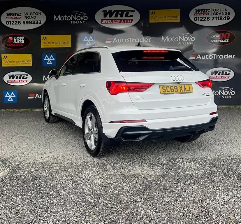 Second-hand Audi Q3 S-Line 190 CP (139 kW) 2020 Alb SUV