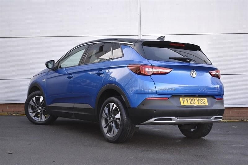 Used Vauxhall Grandland X S 130 HP (95 kW) 2020 Blue SUV