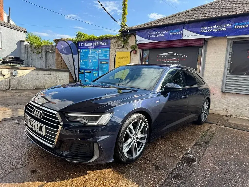 Used Audi A6 S-Line 2022 Blue Estate