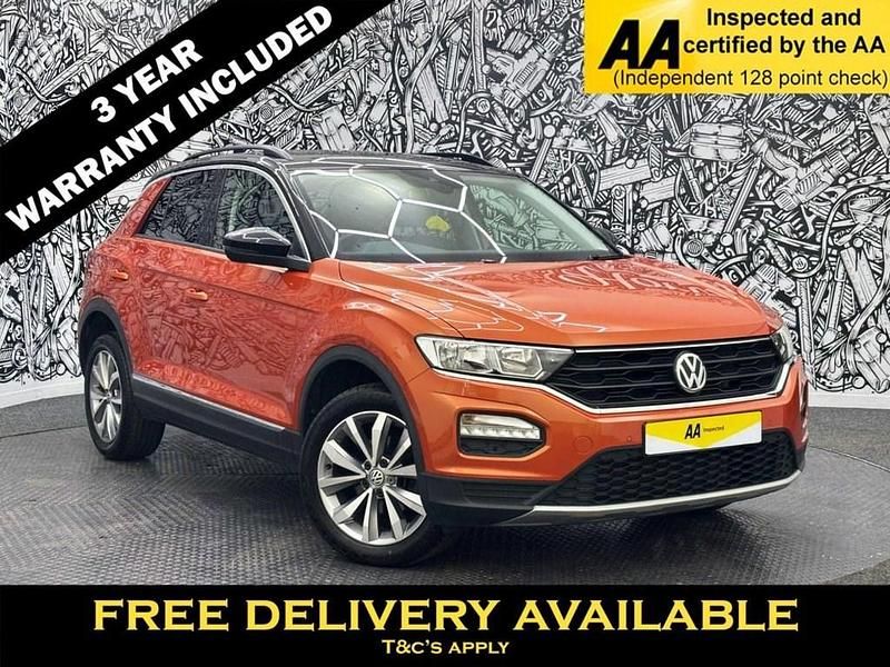 Orange Used 2019 VW T-Roc Design SUV | £13,595 (Fair price) - Image 1/2