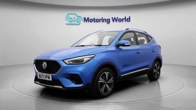 Used MG ZS Excite 110 HP (80 kW) 2021 Blue SUV