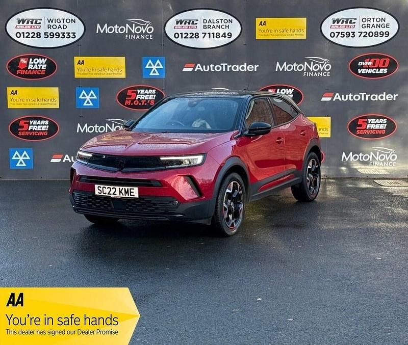 Used Vauxhall Mokka GS Line 130 HP (95 kW) 2022 Red SUV