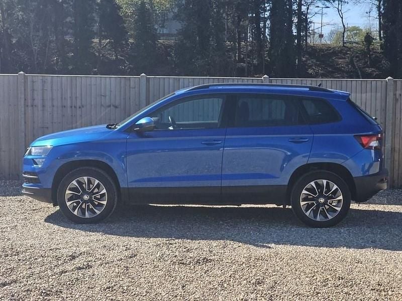 Used Skoda Karoq SE Drive 116 HP (85 kW) 2021 Blue SUV