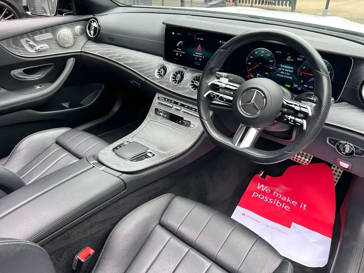 Used Mercedes E53 AMG AMG line 2021 White Coupe