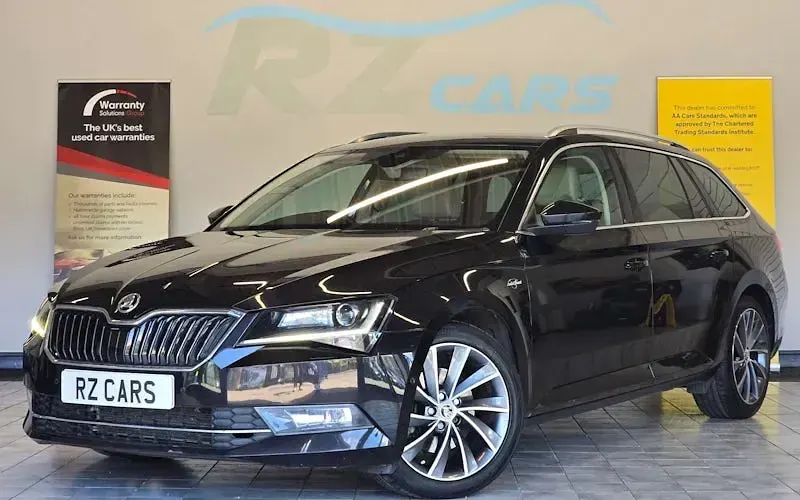 Used Skoda Superb LAURIN & KLEMENT 190 HP (139 kW) 2017 Black Estate