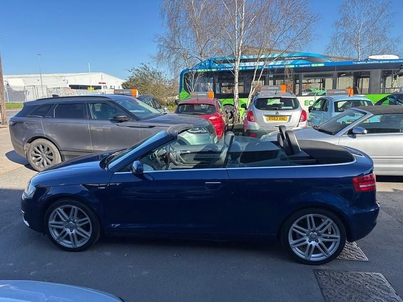 Used Audi A3 Cabriolet S-Line 2011 Blue Cabriolet
