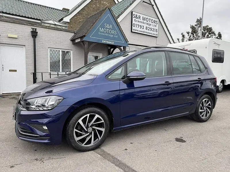 Used VW Golf Sportsvan Match 2019 Blue MPV