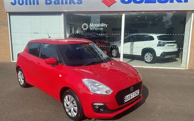 Used Suzuki Swift SZ3 90 HP (66 kW) 2018 Fervant red Hatchback