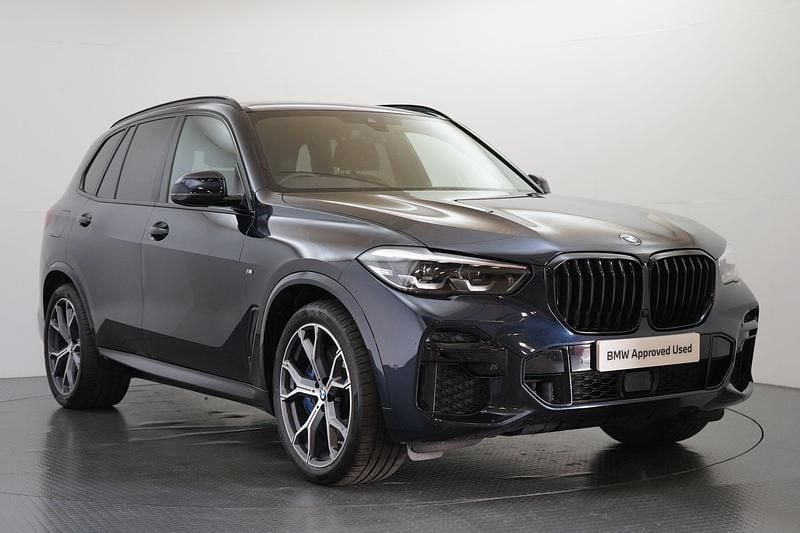 Black Used 2022 BMW X5 M Sport SUV | £52,499 (A bit pricey) - Image 1/4