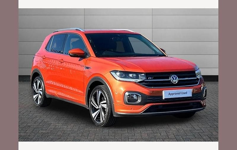 Used VW T-Cross R-line 115 HP (84 kW) 2019 Orange SUV