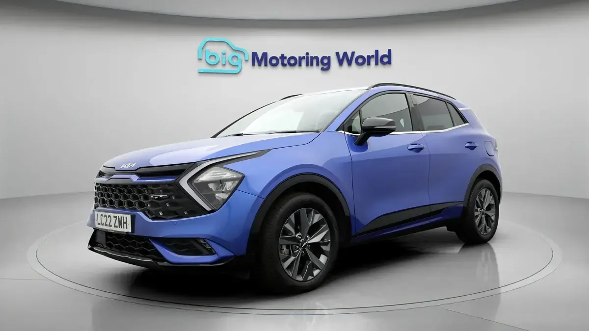 Used Kia Sportage GT-Line 227 HP (166 kW) 2022 Blue SUV