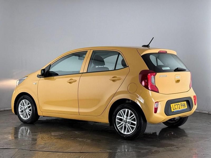 Used Kia Picanto 2022 Yellow Hatchback