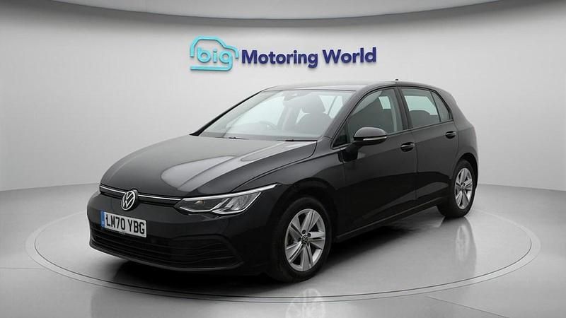 Used VW Golf VIII S 150 HP (110 kW) 2020 Black Hatchback