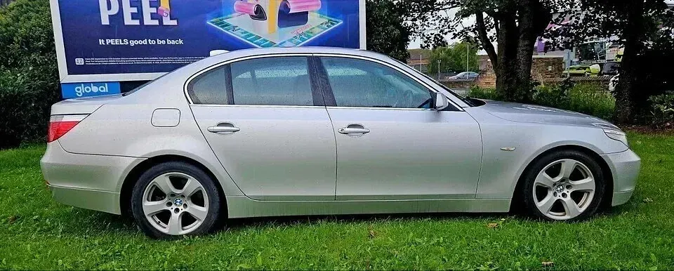 Used BMW 520 2006 Silver Sedan