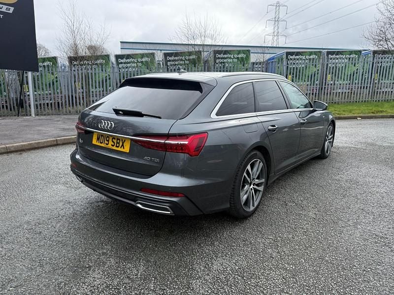 Used Audi A6 S-Line 204 HP (150 kW) 2019 Grey Estate