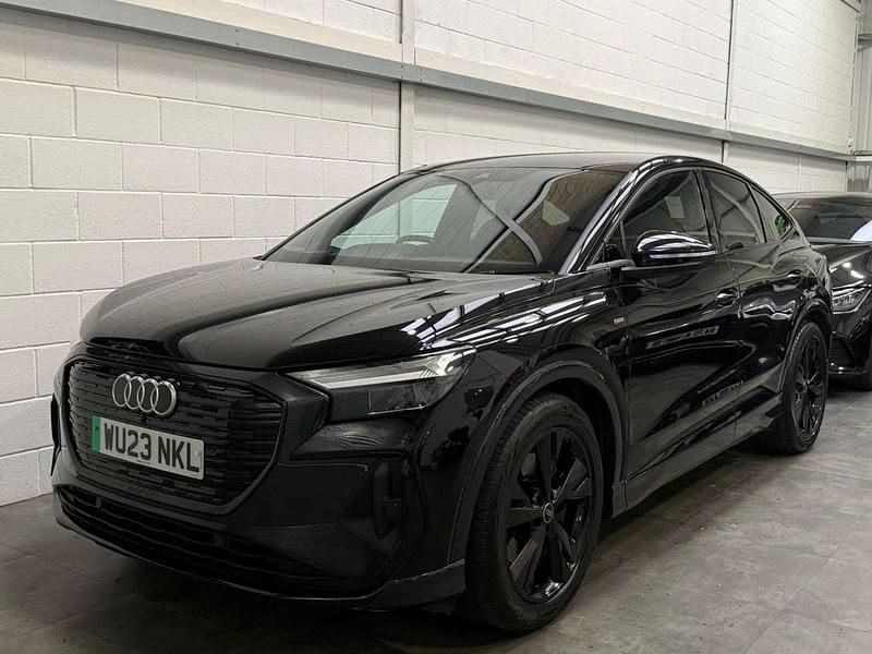 Used Audi Q4 e-tron S-Line 150 kW (204 HP) 2023 Black SUV