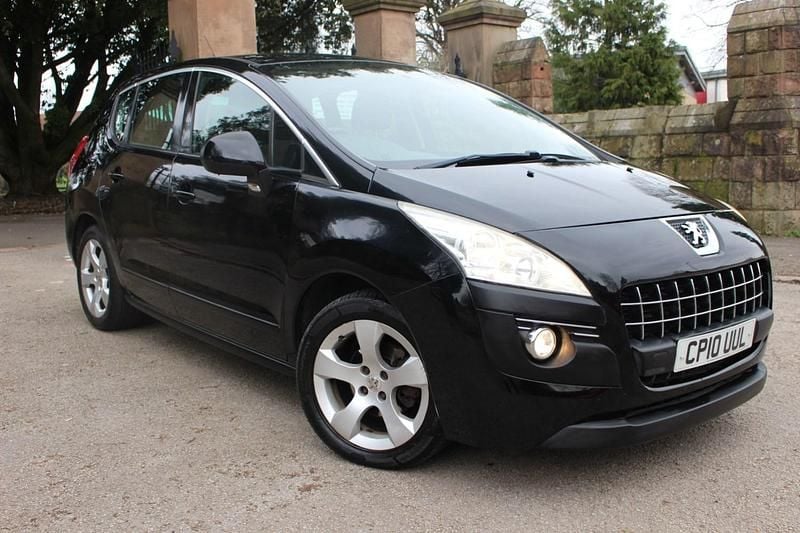 Used Peugeot 3008 Sport 110 HP (80 kW) 2010 Black Estate