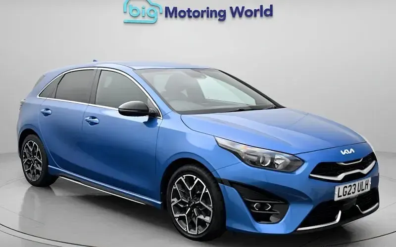 Used Kia Ceed GT-Line 160 HP (117 kW) 2023 Blue Hatchback