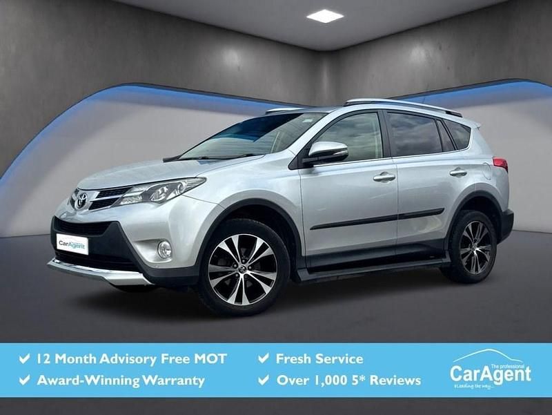 Silver Used 2015 Toyota RAV4 SUV | £13,495 (A bit pricey) - Image 1/4